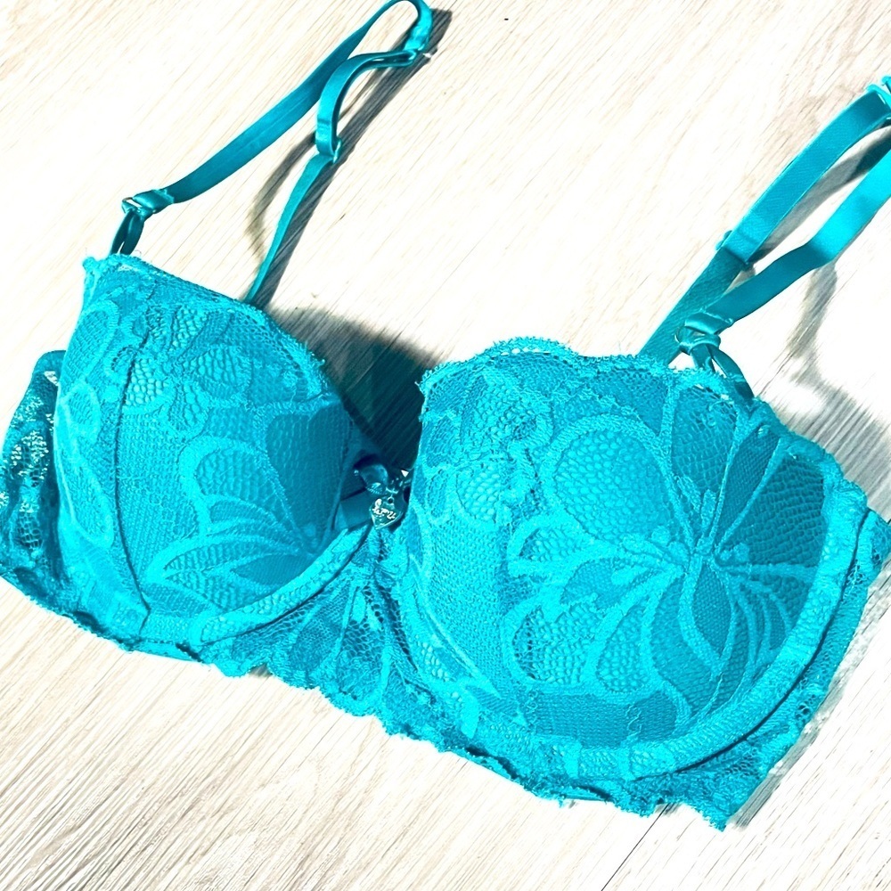 La SENZA GREEN PUSH-UP PADDED BRA SIZE 36B